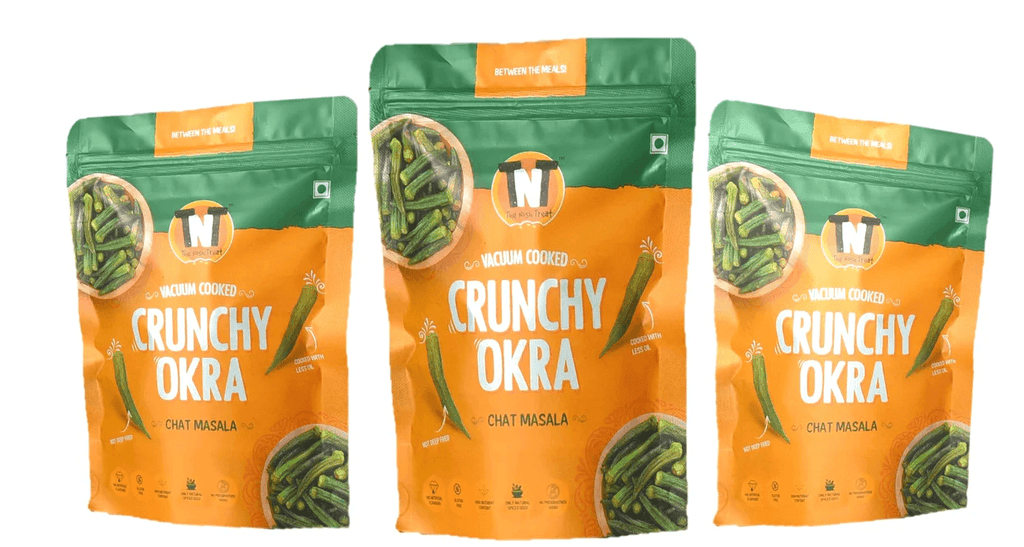 Crunchy Okra - Chat Masala - Firaana