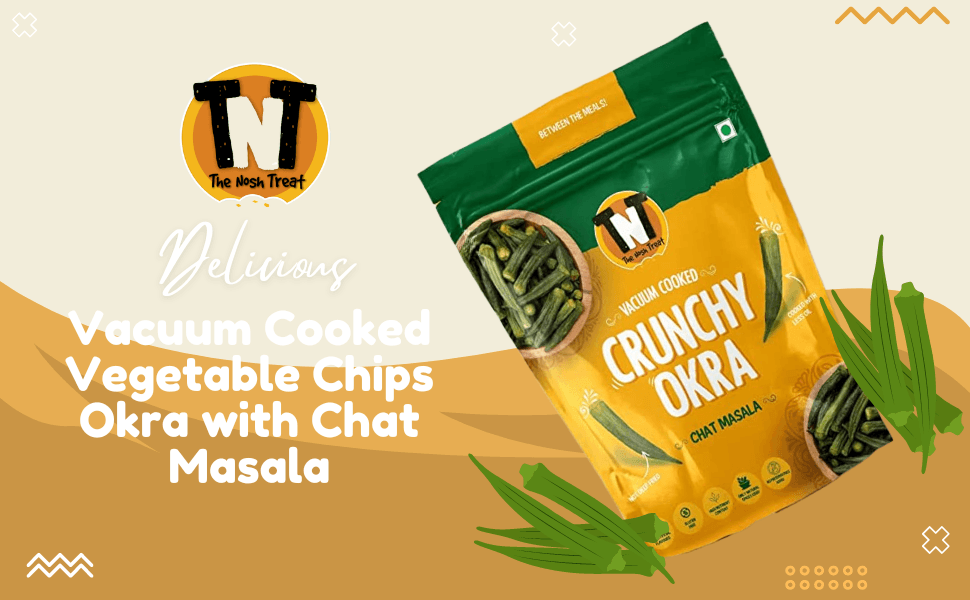 Crunchy Okra - Chat Masala - Firaana
