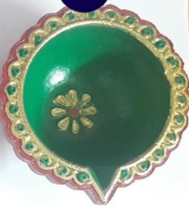 Traditional Diya - Type 4 ( 2 Pieces) - Firaana