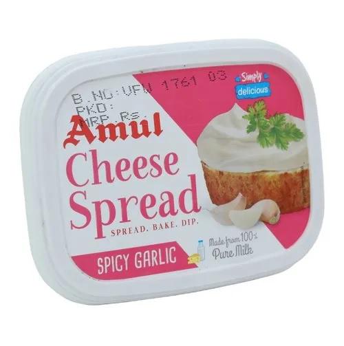Amul Cheese Spread - Spicy Garlic - Firaana
