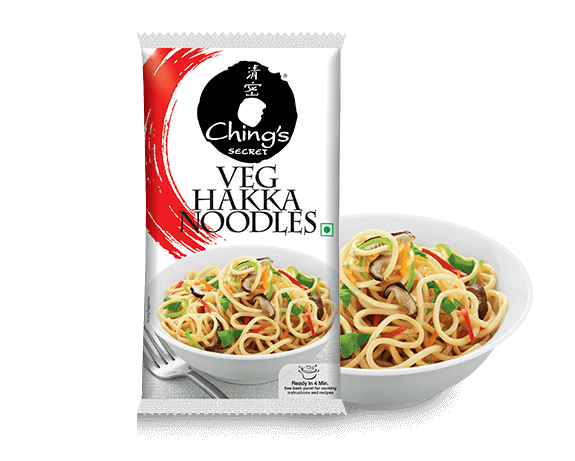 Ching's Veg Hakka Noodles 550gm - Firaana