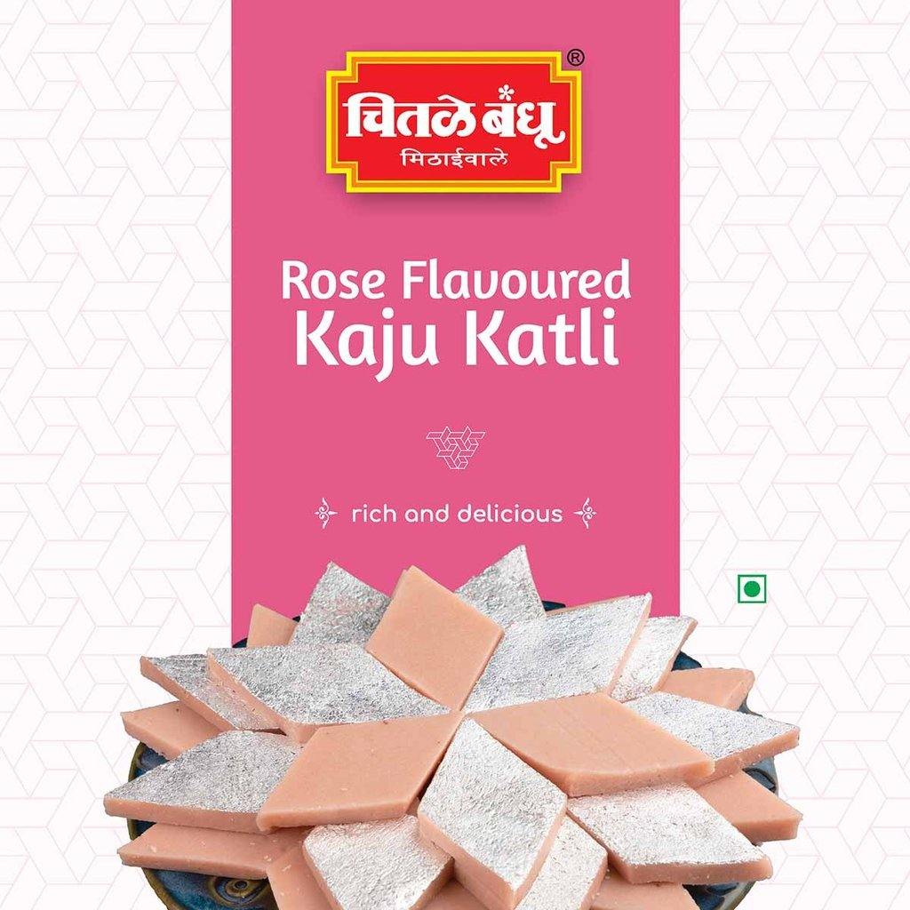 Chitale Rose Kaju Katli - Firaana