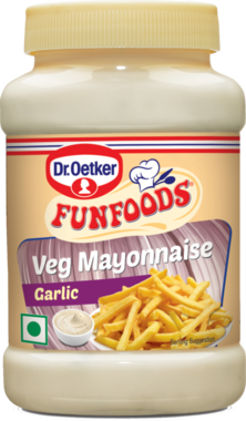 FunFood Veg Mayonnaise - Garlic - Firaana