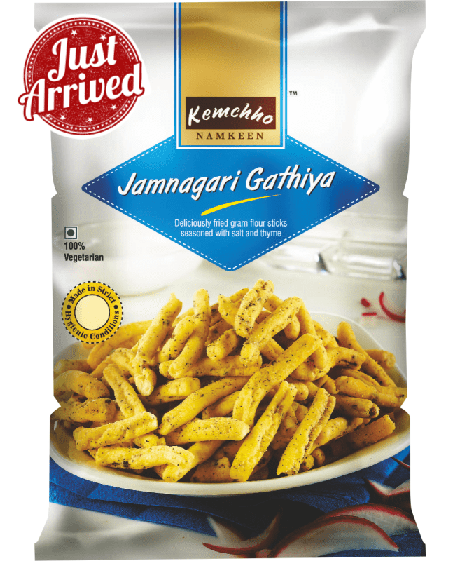 Kemchho Jamnagri Gathiya - 270 gm - Firaana