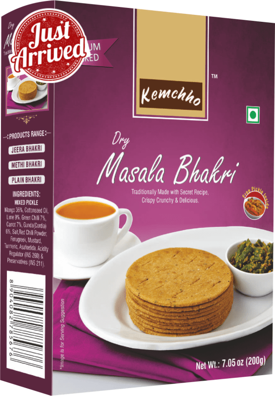 Kemchho Dry Masala Bhakri - 200 gm - Firaana