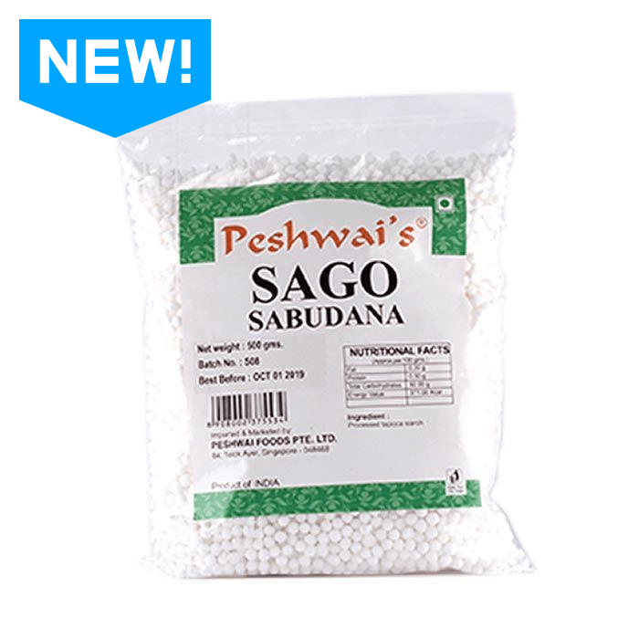 Peshwai Sago / Sabudana - 500 gm - Firaana