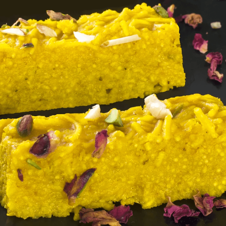 Shri Mohan's Karachi Sweets Sev Barfi / Murmalanji Mithai - Firaana