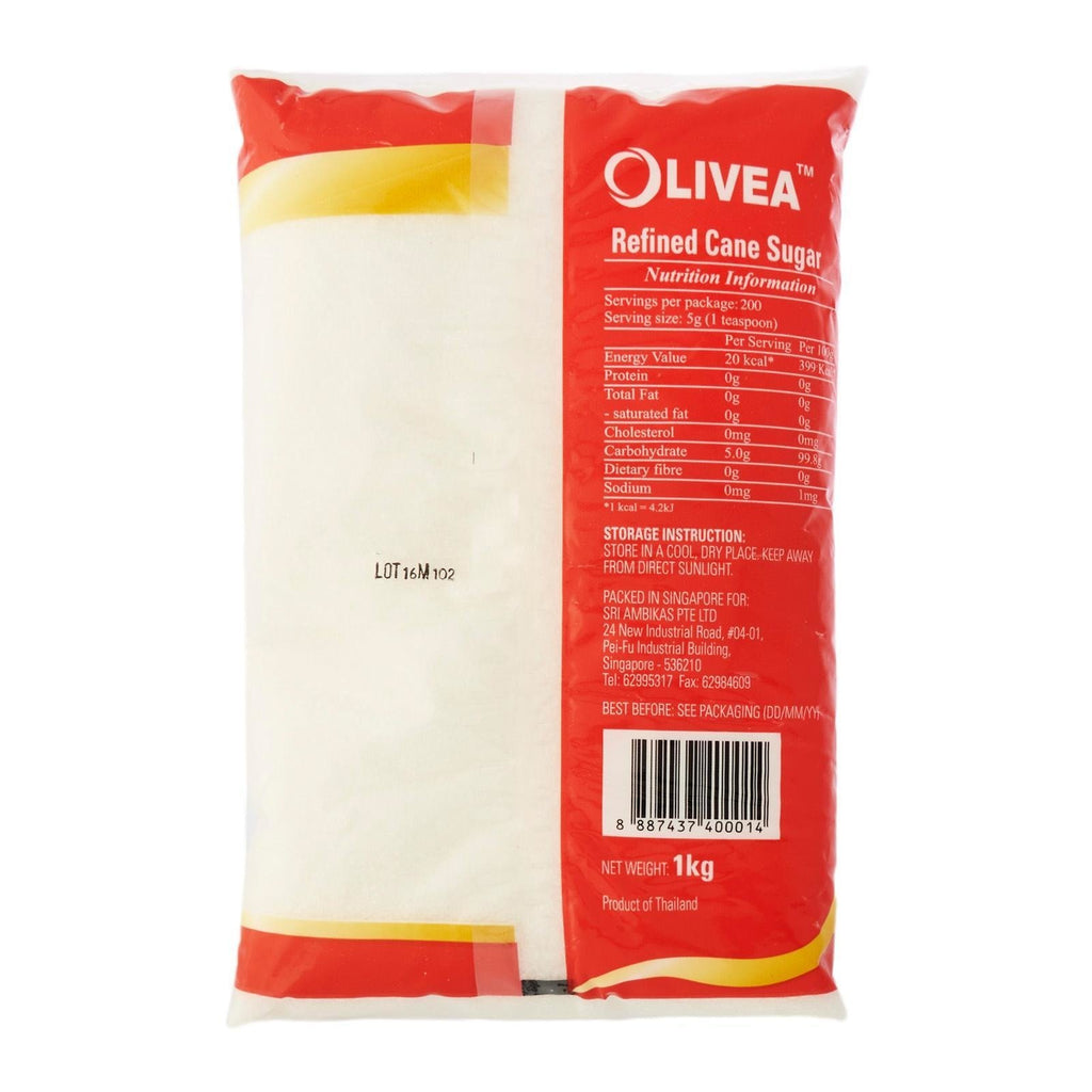 Olivea Sugar - 1kg - Firaana