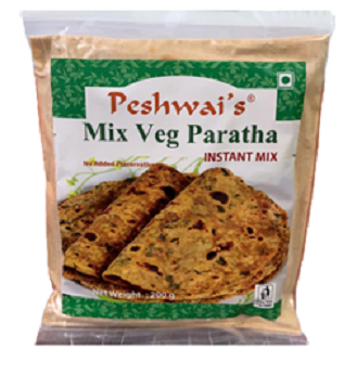 Peshwai Mix Veg Paratha - Instant Mix - Firaana
