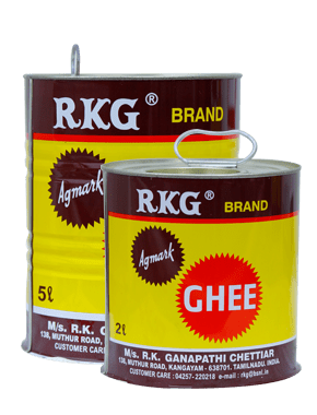 RKG Ghee Tin - 1 Ltr - Firaana